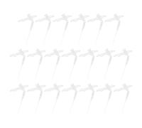 Alipis Boquillas de Espuma Expansiva 1 MM para Pistola de Calafateo Conector Plástico para Tubo de Sellador Mangueras de Repuesto 20 Piezas Accesorio para Reparaciones y Sellado en