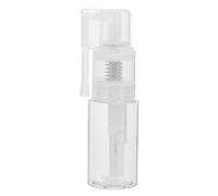 Alipis Botella Pulverizadora de Polvos Recargable 35 Ml Spray Dispensador de Polvo Oral Transparente PET Pulverizador Doméstico Portátil para Talco y Brillantina