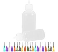 Alipis Botellas Aplicadoras para Alfarería con Punta Fina y Aguja Frascos Exprimibles para Esmaltes Cerámicos Herramientas Precisas para Decoración y Esmaltado de Kit Completo para