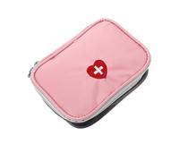 Alipis Botiquín De Primeros Auxilios Para Viajes Caja De Almacenamiento De Medicamentos De Poliéster Pequeño Organizador Para Paquete De Medicamentos De Emergencia