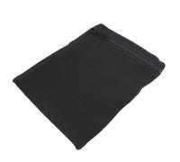 Alipis Brazalete Deportivo Negro para Teléfono Cremallera, Bolso de Muñeca Ajustable de Poliéster Transpirable, Adecuado para Correr, Ciclismo y Actividades al Aire Libre, Soporte Seguro