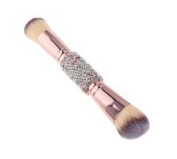 Alipis Brocha de Maquillaje de Doble Punta para Base Polvos Sueltos y Rubor Brocha de Doble Cara con Cerdas Suaves para Maquillaje Líquido Contornos y Aplicación Fácil Herramienta de Bell