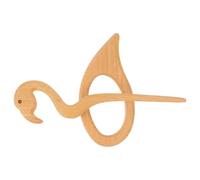 Alipis Broche de Madera para Ropa de Mujer, Pin Decorativo Animal en Madera, Prendedor de Chal y Sombrero, Accesorio Único para Bufandas y Mochilas, Complemento Femenino Elegante