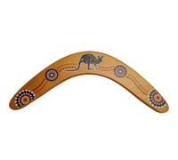 Alipis Bumerán de Madera Volador 33x2.5x0.5 Cm para Adultos, Juguete Deportivo para Lanzar y Atrapar al Aire Libre, Bumerán de Vuelo Regresando Adecuado para Juegos Familiares