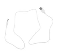 Alipis Cable de Alimentación USB de Repuesto para Bote de Basura Inteligente Cargador 5v 1A Enchufe USB Blanco Cable de Carga de Plástico Compatible para Cocina y Hogar