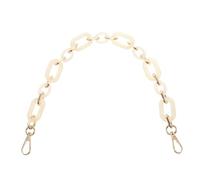 Alipis Cadena para Bolso de Acrílico Correa de Cadena Dorada, Accesorio Resistente para Bolsos de Mano, Adecuado para Reemplazo y Decoración Elegante