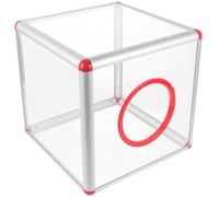 Alipis Caja Acrílica Transparente para Votaciones y Sorteos Urna Multifuncional para Donaciones y Boletos de Rifa Diseño Seguro y Visible para Eventos y Fiestas Pequeño