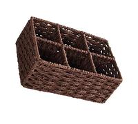Alipis Caja De Almacenamiento De Rejilla Hexagonal Bandeja Para Cubiertos Organizador De Pan Decoración De Ratán Cesta Para Tanque De Inodoro Cestas De Almacenamiento Organizador
