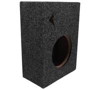 Alipis Caja de Subwoofer Cuadrada Delgada de 6.5 Pulgadas, Caja de Altavoz Sellada para Coche, Carcasa de Madera Resistente para Audio Automotriz, Adecuado para Sistemas de Sonido