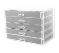 Alipis Caja Metacrilato Transparente Vitrina Expositora Almacenamiento De Rocas Divisor Extraíble Diseño Elegante