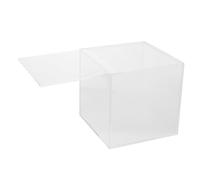 Alipis Caja Organizadora De Tapa Deslizante Vitrina Para Coleccionables Caja De Almacenamiento Transparente Para Figuras De Acción