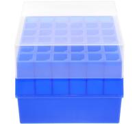 Alipis Caja Soporte Reutilizable de Plástico Azul 36 Orificios para Tubos de y Fácil de Transportar para E Instalaciones de Investigación