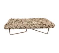 Alipis Cama Tumbona Adecuado para Descanso y Juego de Paja Tejida para Reptiles y Lagartos Resistente y Estimulante para Sentidos de Geckos y Reptiles Barbados