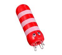 Alipis Carrete de Plástico Abs para Tejer 4 Clavijas, Mini Máquina de Tejer Manual DIY en Forma de Abeja Roja, Herramienta para Tejido de Cuerda y Manualidades de Bricolaje