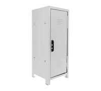 Alipis Casillero pequeño: Caja de almacenamiento para cosméticos con compartimentos - Organizador de hierro para guardar dinero y efectivo, ideal para escritorio y tocador