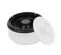 Alipis Cenicero Eléctrico Inteligente Purificador De Aire Cenicero Portátil para Automóviles Material Abs Diseño Recargable Adecuado para Hogar y Oficina Tapa