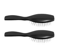 Alipis Cepillo Antiestático para Pelucas Sintéticas y Extensiones de Cabello con Dientes de Acero y Cuerpo de Plástico Ligero, Adecuado para Uso en Casa y Viajes, Elimina Enredos