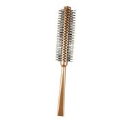 Alipis Cepillo Redondo Compacto y Ligero Cerdas de Nylon Cabello de Plástico Adecuado para Peinar y Alisar el Cabello Secador en Casa o Viaje