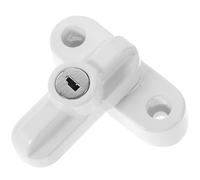 Alipis Cerradura de Seguridad en Forma de T para Ventanas y Puertas, Bloqueo Práctico y Duradero Tornillos de Fijación, Cerradura Tipo T para Protección Adicional del Hogar, 1 Unidad