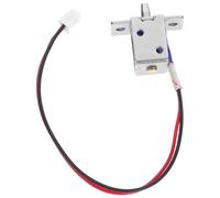 Alipis Cerradura Electromagnética Mini Solenoide De Marco Recorrido 4,5 Mm, Mecanismo De Bloqueo Seguro y Compacto Para Puertas De Armarios y Cajones, Adecuado y Oficinas