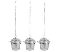 Alipis Cesta de Limpieza Restaurando Brillo de Acero Inoxidable para Joyas 3 Piezas Diseño Multicompartmento y Minimizando Rasguños para Cadenas Delicadas en Limpiadores Ultrasónicos