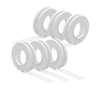 Alipis Cintas para Pestañas para Extensiones 30 Rollos Tela No Tejida de Color Claro Adhesiva para Salón Mujeres Protección Pestañas Aislamiento Fácil Uso