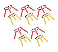 Alipis Cinturones de Fútbol Bandera Ajustables Adultos 14 Piezas 3 Banderas Rojo y Amarillo Material Ligero y Resistente Adecuado para Entrenamiento y Partidos al Aire Libre