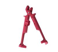Alipis Clip de Cocina Antideslizante Inoxidable y Silicona Soporte Multifuncional para Platos y Cuencos Diseño de Doble Cabeza para Horno y Microondas Color Rojo