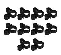 Alipis Clip de Seguridad para Botellas de Vino y Champán Doble Orificio, 10 Unidades, Accesorio para Velas en Fiestas y Bodas, Compatible Botellas de Cuello Largo, Decoración Festiva