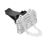 Alipis Clip Difusor De Ventilación Para Coche Aroma Refrescante, Decorativo Plateado Diseño De Bolso, Adecuado Para Interior De Automóvil, Uso Práctico y Versátil, Para Conductores y Pasajeros