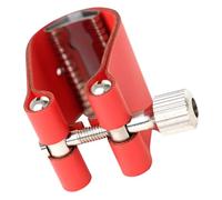 Alipis Clip para Caña de Saxofón Alto Rojo de Plástico, Accesorio de Repuesto para Saxofonistas, Adecuado para Uso en Saxofones Alto Profesionales