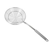 Alipis Colador Inoxidable con Mango Ergonómico y Diseño para Colgar Cuchara Fina para Cocina para Cocción y Filtrado de Alimentos Casa