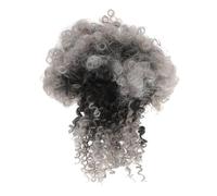 Alipis Coleta de Cordón Estilo Afro Extensiones de Pelo Rizado para Mujeres para Fiestas Africanas y Celebraciones