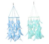 Alipis Colgante De Atrapa Sueños Con Luz Led Decoración Creativa De Corazón Móvil Colgante De Viento Para Festival y Día De San Valentín Verde