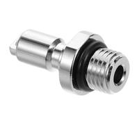 Alipis Conector Rápido para Inflado de Alta Presión 8/3-24 Adaptador de Tanque de Buceo Compatible Mangueras Acoplador Metálico Plata para Equipos de Buceo y Emergencias Subacuáticas