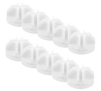 Alipis Conectores de Plástico para Organizadores de Cubos 15 Piezas Blancas Compatibles Sistemas Modulares de Almacenamiento Ideales para Armarios y Soluciones DIY de Hogar y Cocina