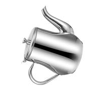 Alipis Contenedor de Almacenamiento de Aceite Inoxidable Colador Pot con Filtro para Grasa de Tocino y Aceite de Cocina Vertido Sin Derrames Separación de Residuos