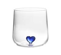 Alipis Copas de cristal en forma de corazón para café, té, leche y más para bodas, fiestas, multifuncionales y elegantes