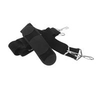 Alipis Correa Ajustable de Hombro para Estuche de Violín y Violonchelo, Doble Correa Hebilla Metálica Resistente, 90 Cm, Color Negro, Compatible Profesionales, Accesorio Portátil