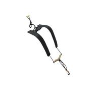 Alipis Correa de Hombro Doble Soporte Negro para Saxofón de Cuero y Nylon Varios estilos para Distribuir Peso y Buena Capacidad de Carga Varios estilos Adecuado para Músicos