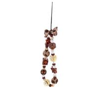 Alipis Correa de Muñeca para Teléfono Móvil Cuentas Vintage Diseño Retro Antirrobo Pulsera Ligera y Cómoda Accesorio para Uso Diario y Viajes Color Estampado de Leopardo Cordón Dije