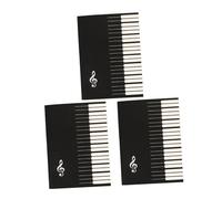 Alipis Cuaderno De Notación Musical Para Guitarra y Piano, 3 Piezas, Tamaño Compacto, Hojas Para Partituras Sin Saturación, Adecuado Para Principiantes y Práctica Educativa