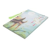 Alipis Cuaderno de Notas A5 Línea Clásica, Bloc de Notas Encuadernación Artesanal, Papel Rayado para Diario y Organización Diaria, Cuaderno Estético para Oficina, Escuela y Viajes