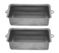 Alipis Cubierta Aislante del Condensador para Compresor de Aire, Carcasa Protectora de Acero Doble Oreja, 2 Piezas, Resistente al Clima, Protección Térmica y Acústica para Bomba