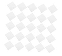 Alipis Cubierta Ciega de Panel Eléctrico Resistente al Fuego, Tapa de Salida para Pared y Techo, Material Ignífugo, 50 Unidades para Reparación y Protección en Construcción