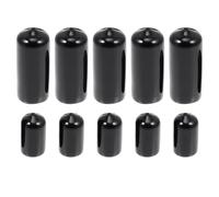 Alipis Cubiertas de Goma para Puntas de Tacos de Billar 10 Piezas 10mm y 13mm, Protectores a Prueba de Golpes para Accesorios de Tacos de Billar, Funda Reemplazable para Snooker y Pool