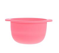 Alipis Cuenco de Silicona Rosa para Derretir Cera Fácil Limpieza y Resistencia al Calor, Accesorio Confiable para Máquina de Cera en Hogar y Salón