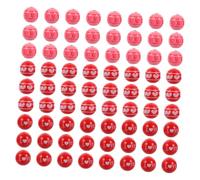 Alipis Cuentas de Madera para Bricolaje Día de San Valentín 60 Piezas Diseño Corazón Cuentas Sueltas Agujeros para Pulseras y Collares Accesorios DIY para Manualidades Creativas