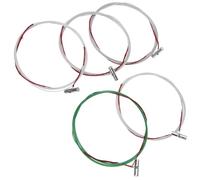 Alipis Cuerdas para Guzheng Tipo B de Metal 10 Piezas 6-10 Cuerdas 2 Unidades por Accesorios Duraderos para Reparación y Reemplazo en Instrumentos Musicales Tradicionales