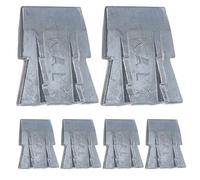 Alipis Cuñas de Mango de Hierro para Martillo y Herramientas Agrícolas, Juego de 6 Piezas, Refuerzo Metálico Resistente y Ajuste Seguro para Herramientas Manuales Herrero